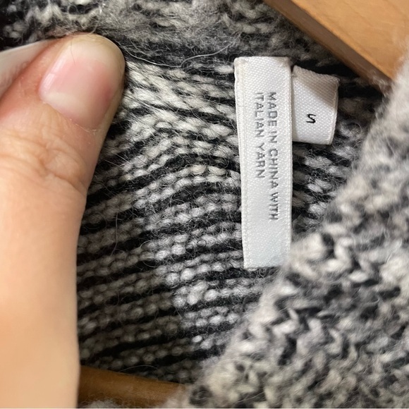 [Helmut Lang] Gray Alpaca Wool Blend Crewneck Pullover Sweater - Picture 3 of 6